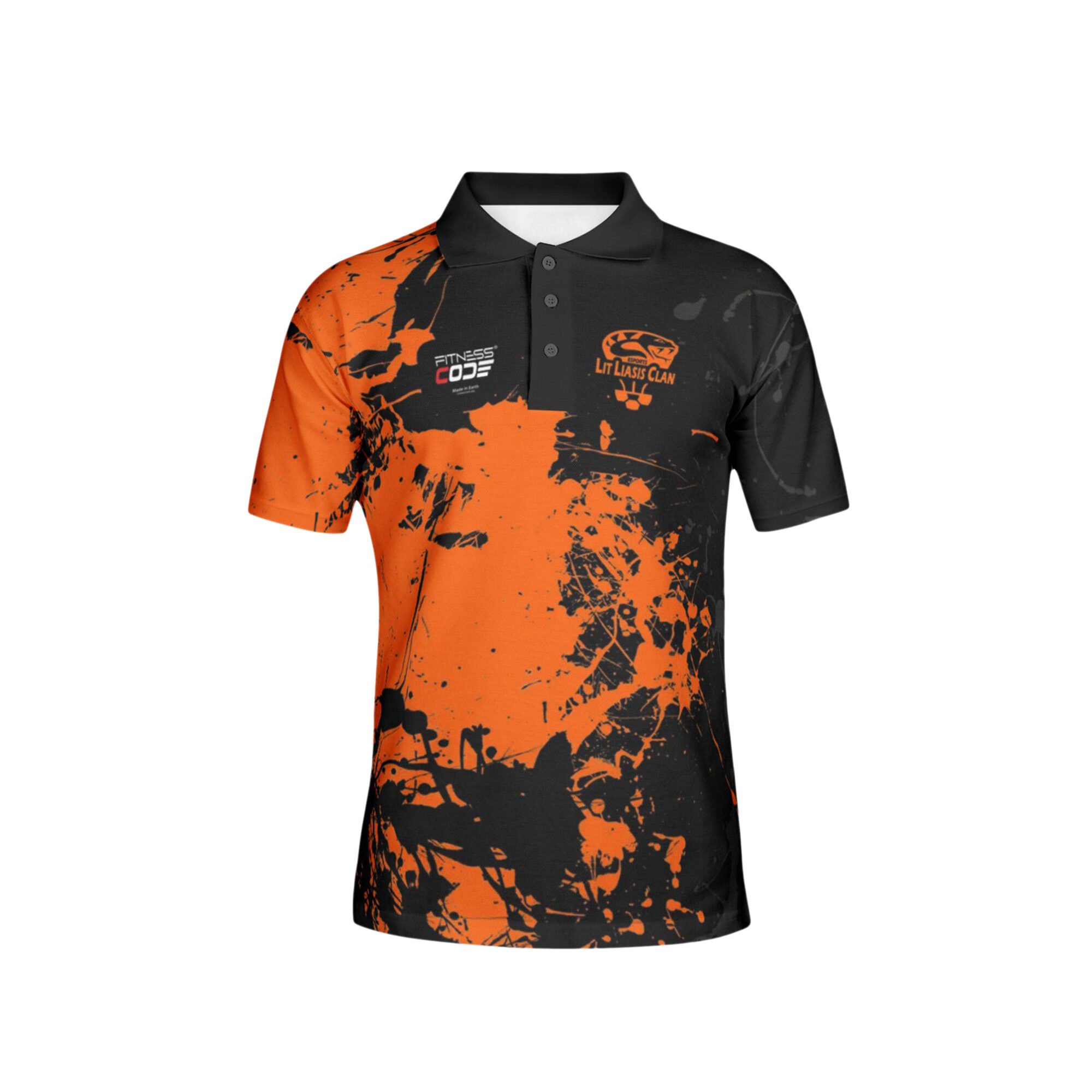 Team Jersey Away | Orange/Black